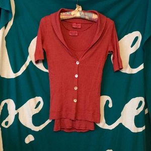 Michael Stars 🌟 Shimmery red twinset